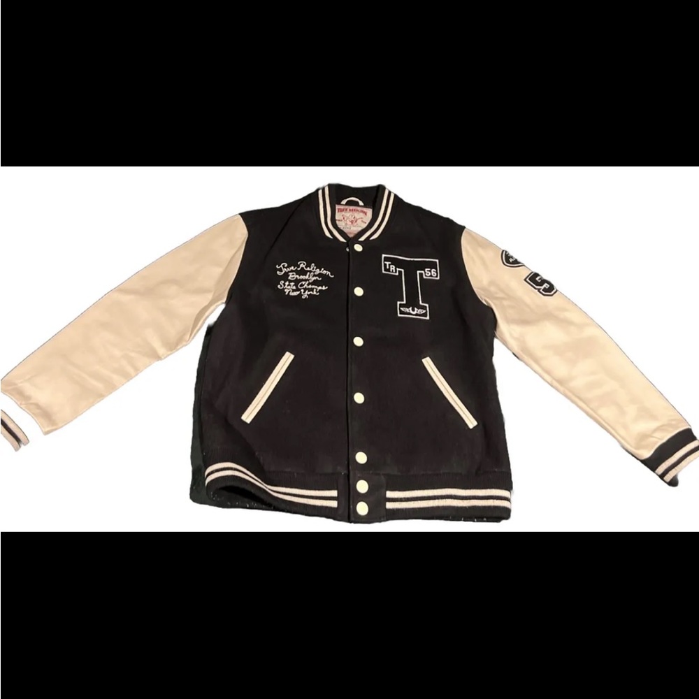 Men’s True Religion Varsity Jacket